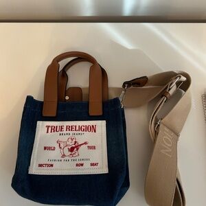 True Religion Mini Tote Bag